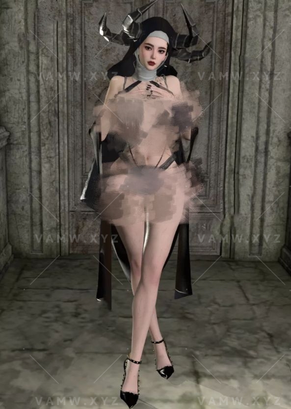 图片[2]-[VAM人物Looks]真实女友游戏KONG.KONG黑暗修女 - VAM资源-VAM资源