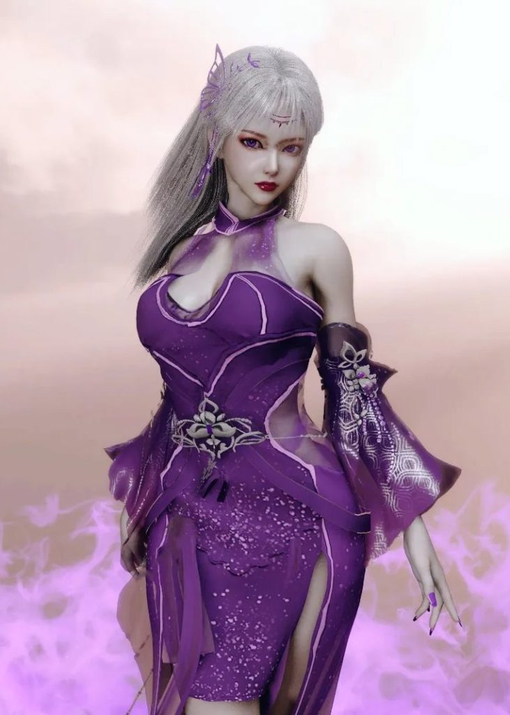 [人物]VR真实女友游戏人物卡 小医仙 01 - VAM资源-VAM资源