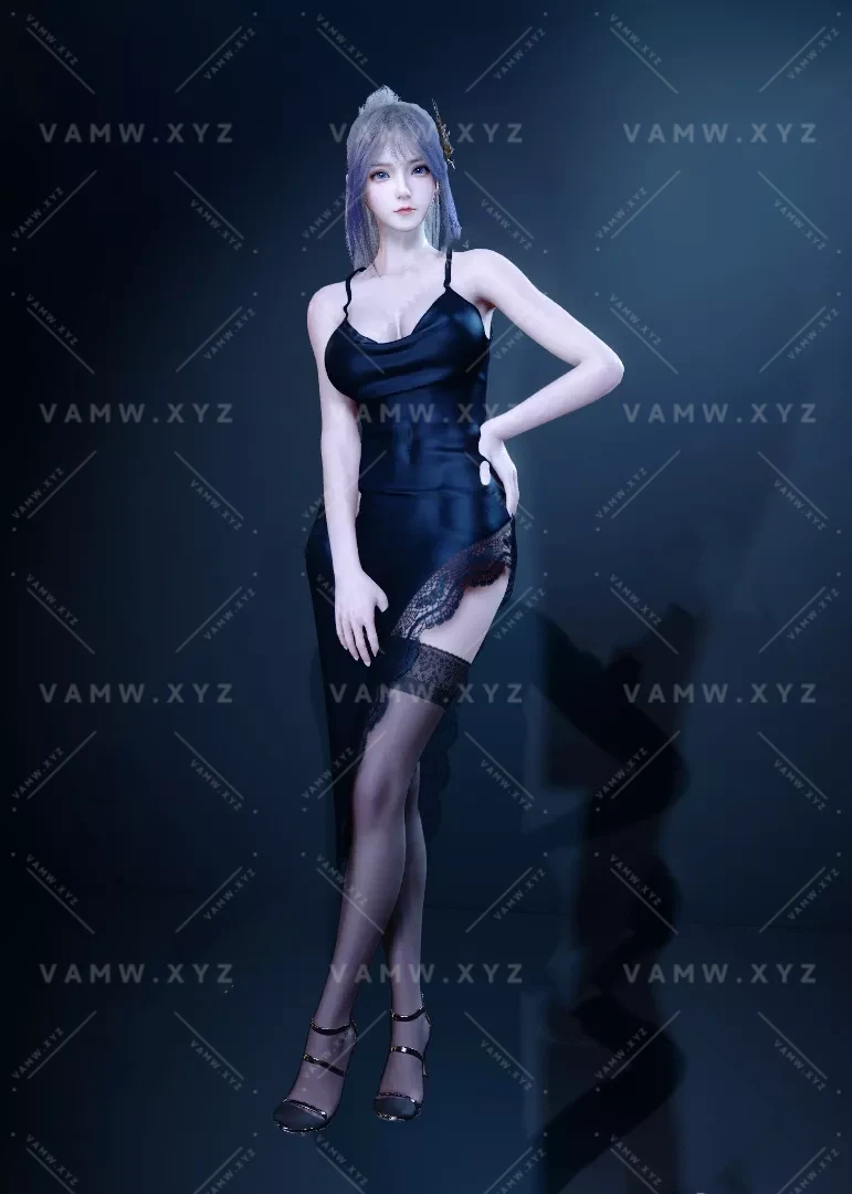 [VAM人物Looks]真实女友游戏呆萌妹妹-VAM资源