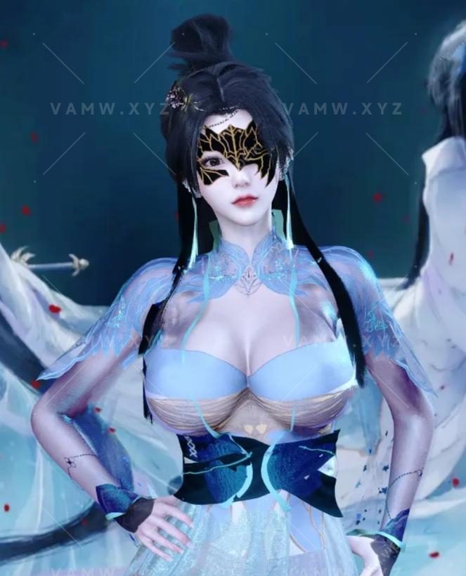 [VAM人物Looks]VR真实女友游戏人物卡陆雪琪-VAM资源