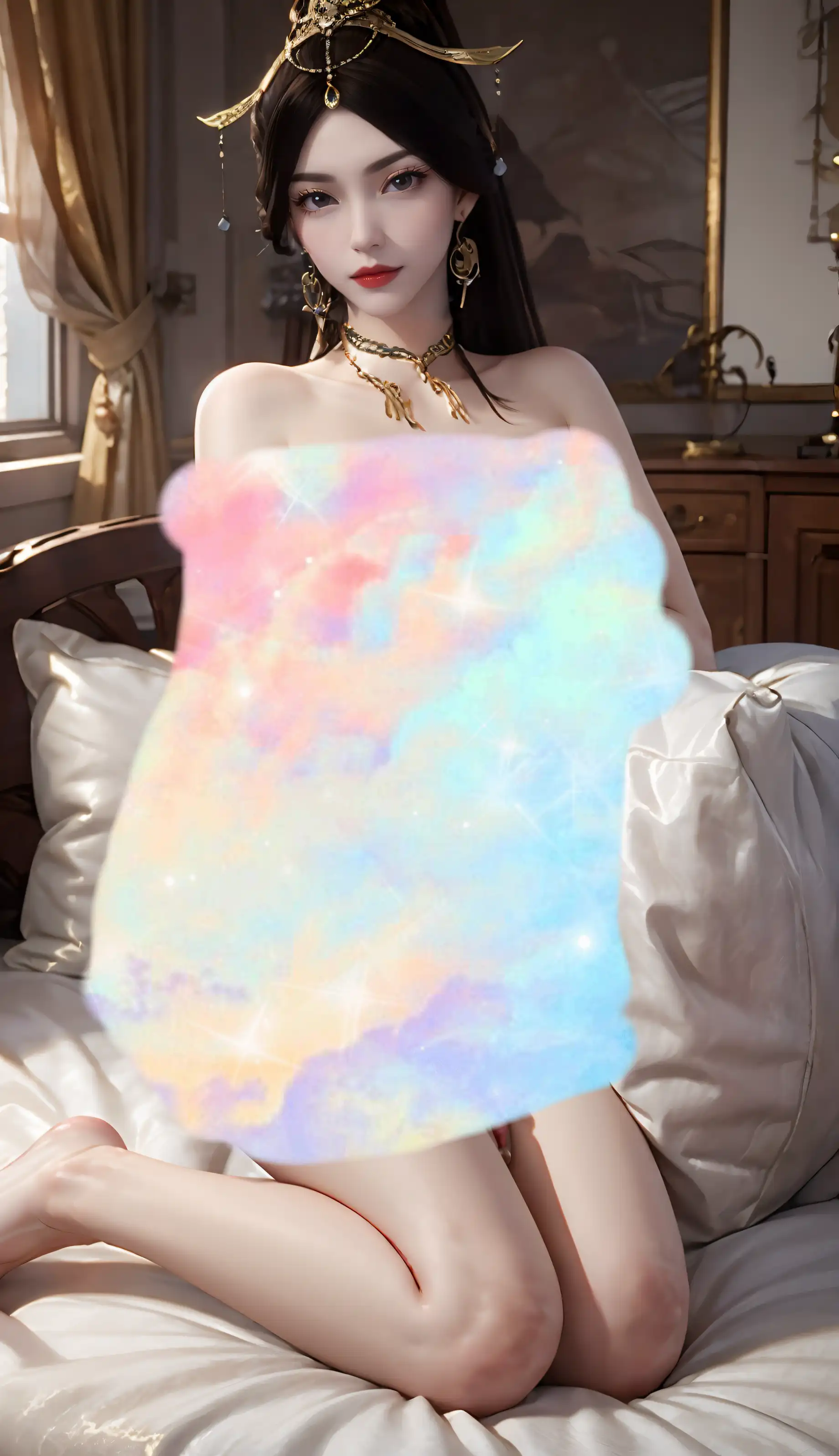 #秋清儿 #AI绘图AIpainting HD122P584MBai202408012037-VAM资源