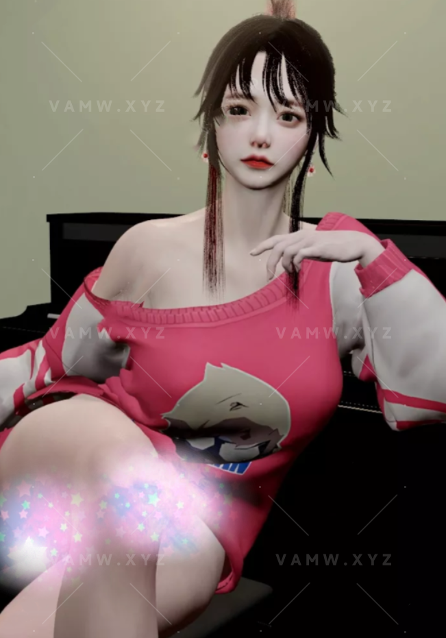 [人物]真实女友游戏人物卡 阿雅 - VAM资源-VAM资源