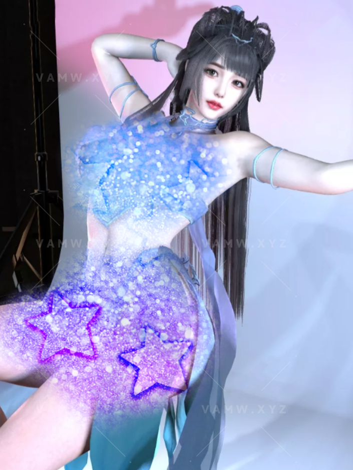 [人物]VR真实女友游戏人物卡 天外飞仙 - VAM资源-VAM资源