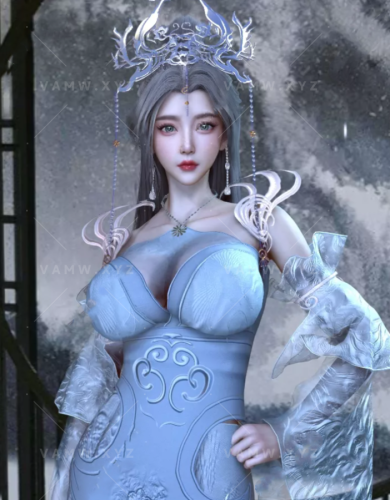 [人物]VR真实女友游戏人物卡 凤玲儿-VAM资源