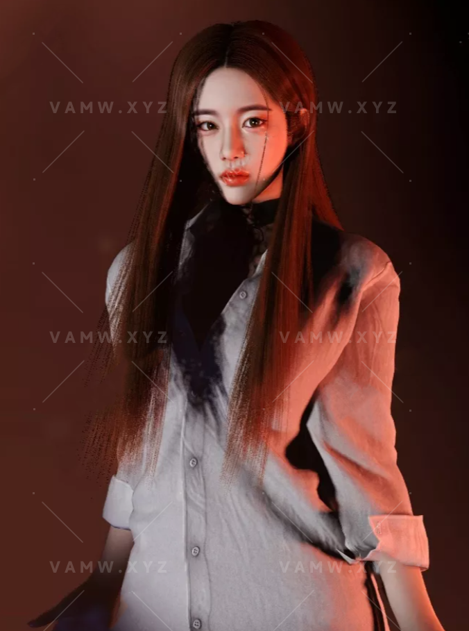 [人物]VR真实女友游戏人物卡 happy.h027.1 - VAM资源-VAM资源