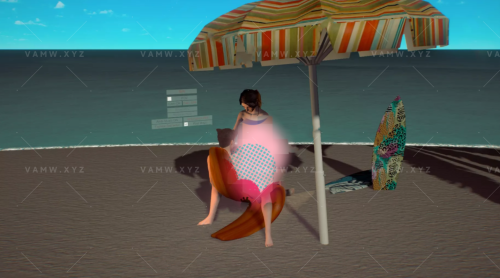[场景]VR真实女友游戏场景 C&G-STUDIO.QD-BeachRocker-VAM资源
