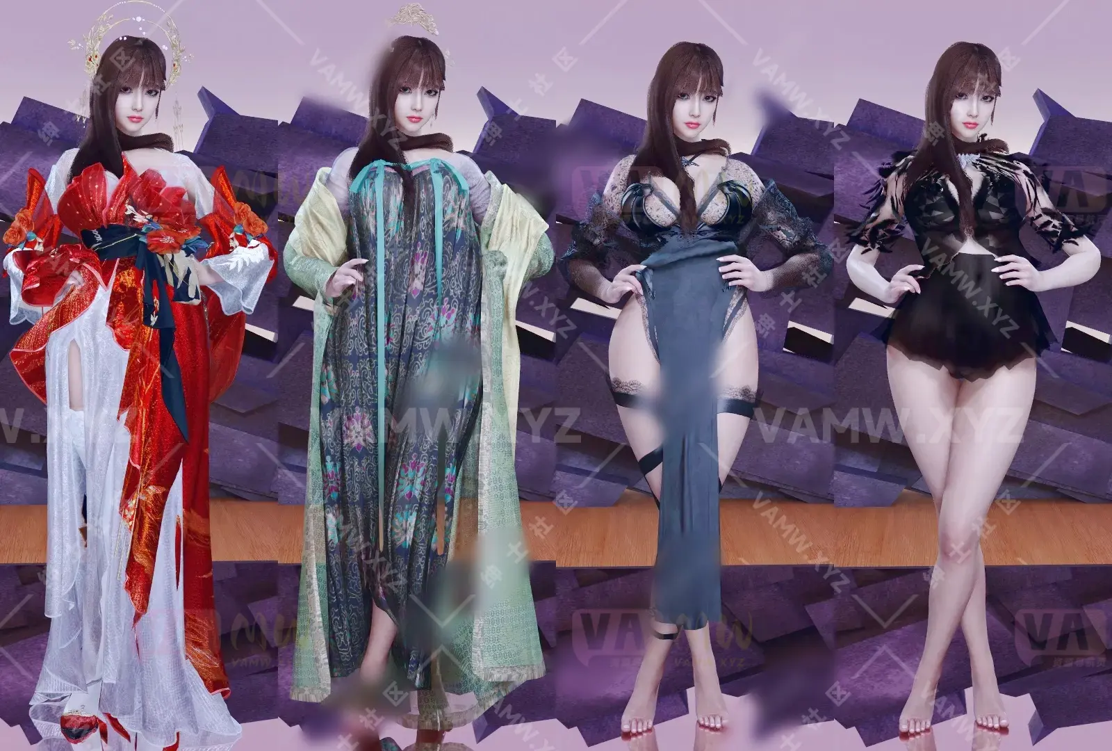 【精】Qing服装资源合集 更新至【2025-01-02】 -VAM资源