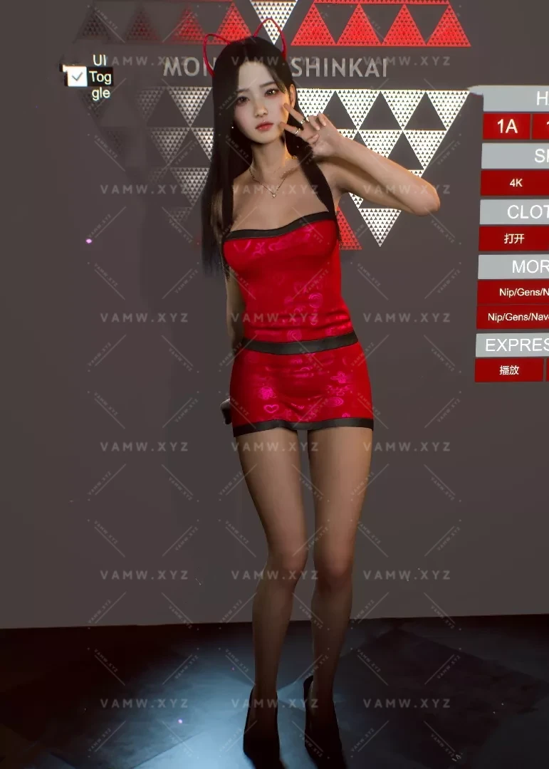 [VAM人物Looks]真实女友游戏 MonsterShinkai.Rumi.2-VAM资源