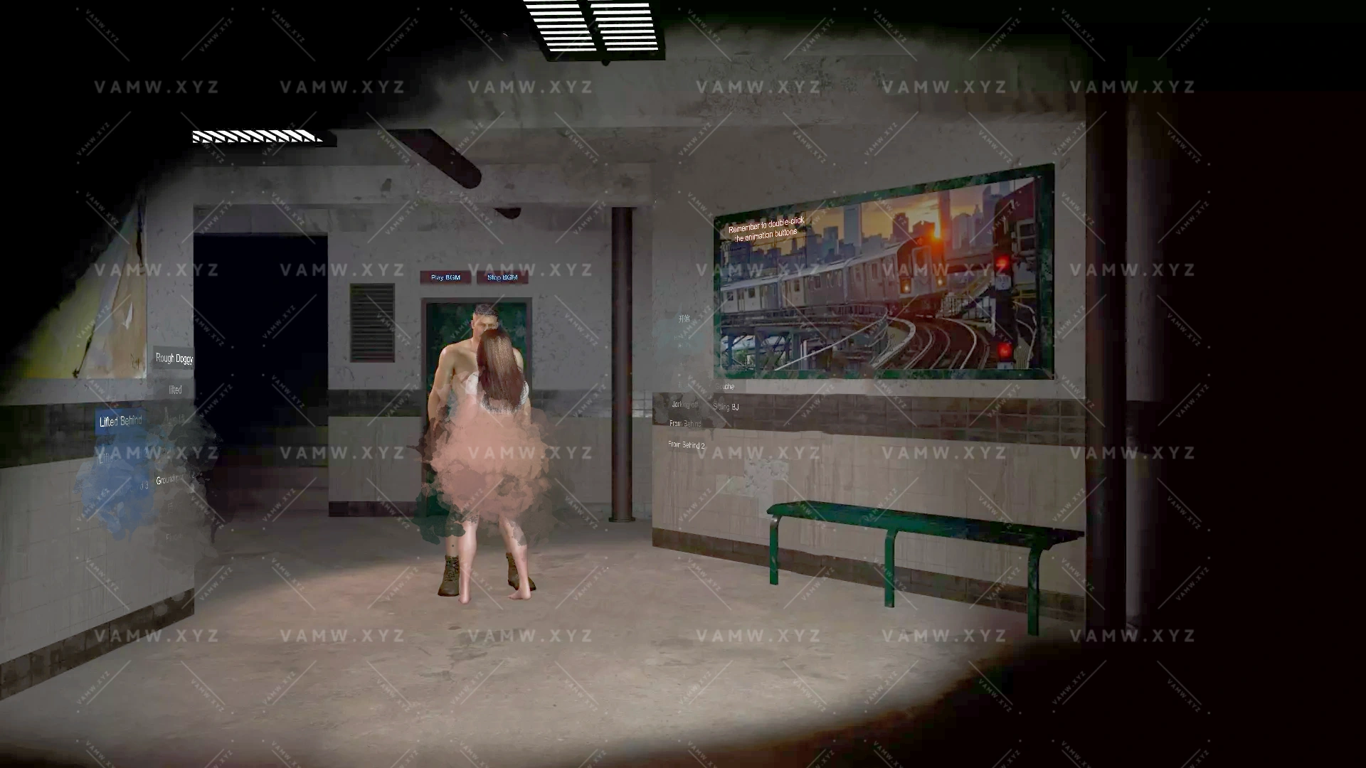 [VAM场景scene]真实女友游戏 RizkyBizz.Trainstop_v_3.3-VAM资源
