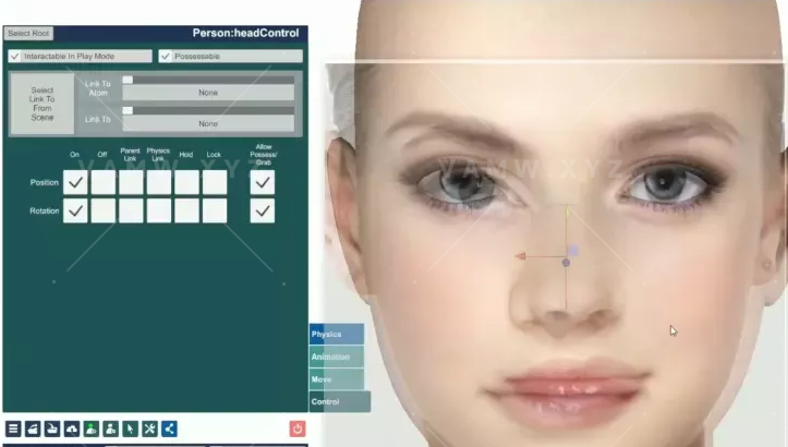 VAM用临摹软件穿透辅助进行捏脸视频教程-VAM资源