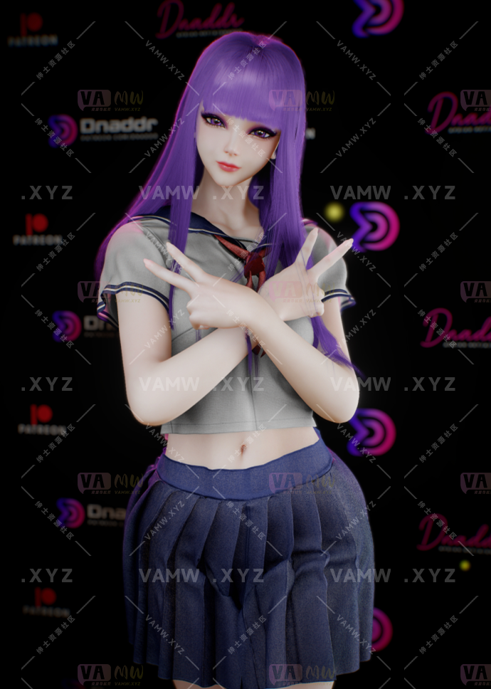 图片[2]-[VAM人物Looks]真实女友游戏 Dnaddr.倩儿_Coser_AFD - VAM资源-VAM资源