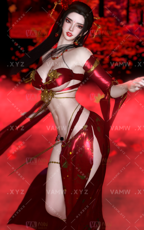 [VAM人物Looks]真实女友游戏 Dnaddr.女祭司新服装修复-VAM资源