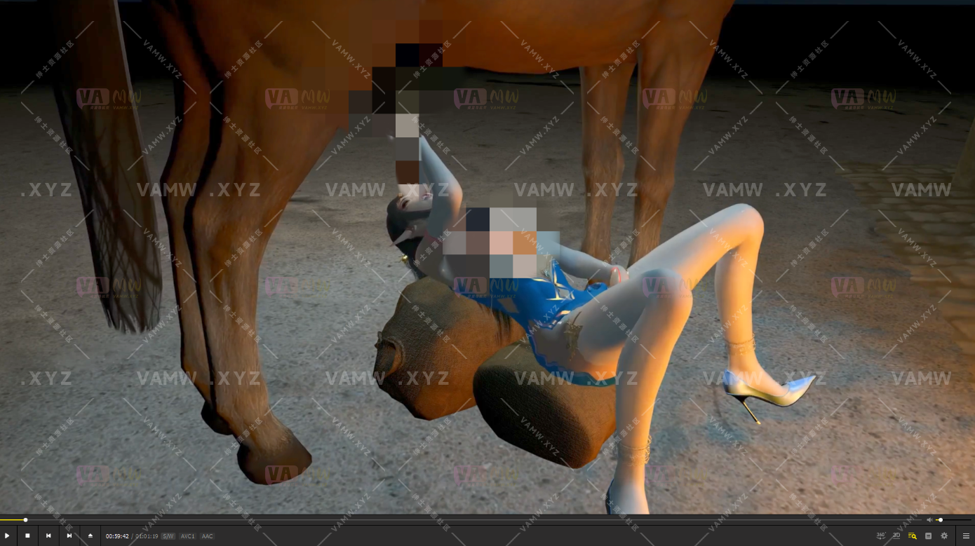 [大片Videos]斗破苍穹 凤清儿 时长1小时 大战罗马 双人混打等内容合集  时长：1小时1分钟20秒  无损高清压缩-VAM资源