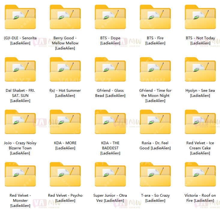 [舞蹈]LadieAlien20套舞蹈数据-VAM资源