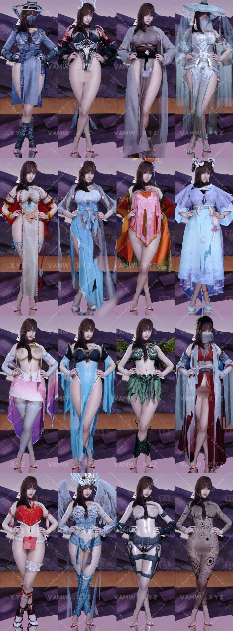 图片[24]-【精】Qing服装资源合集 更新至【2025-01-02】  - VAM资源-VAM资源