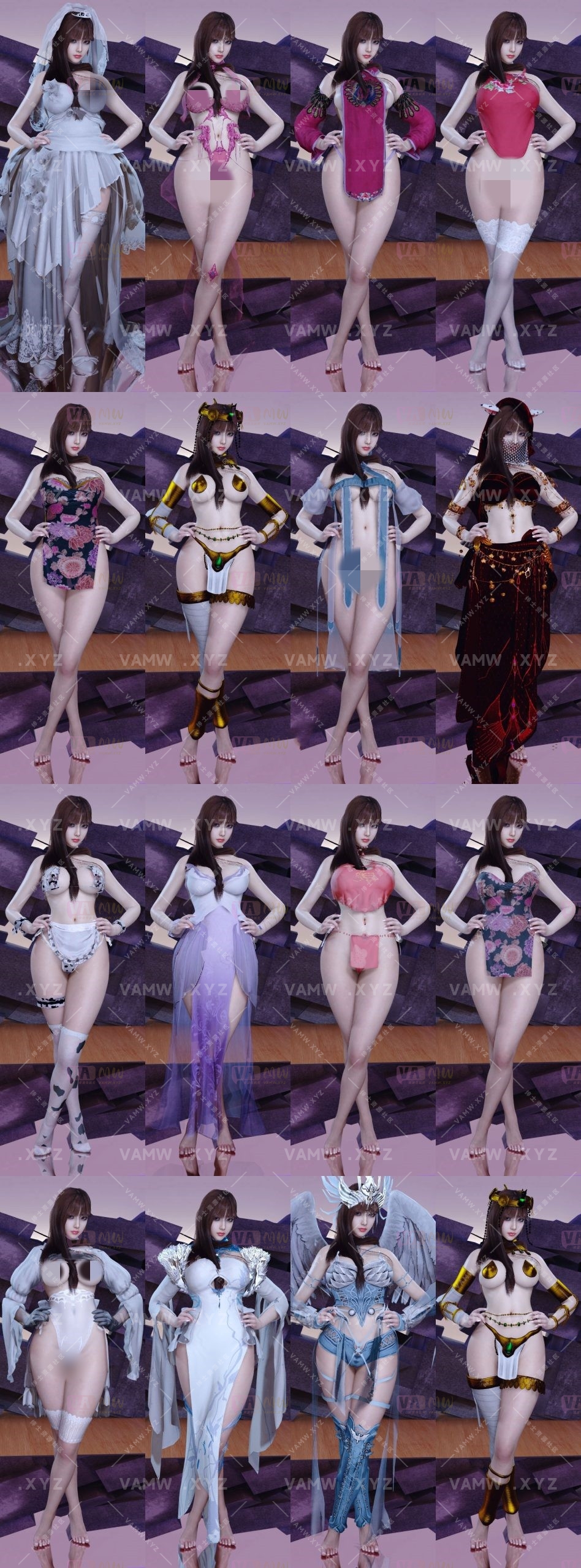 图片[27]-【精】Qing服装资源合集 更新至【2025-01-02】  - VAM资源-VAM资源