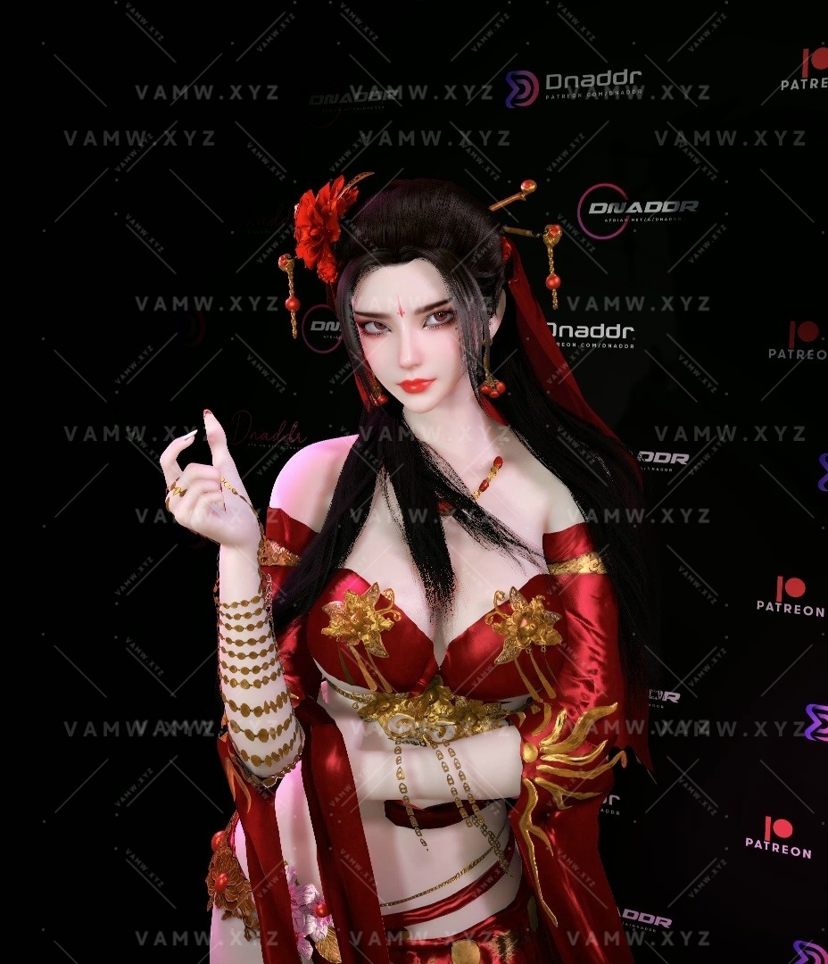 [VAM人物Looks]真实女友游戏Dnaddr.NvJisi_AFD_24_7_24.3 女祭司重制版-VAM资源