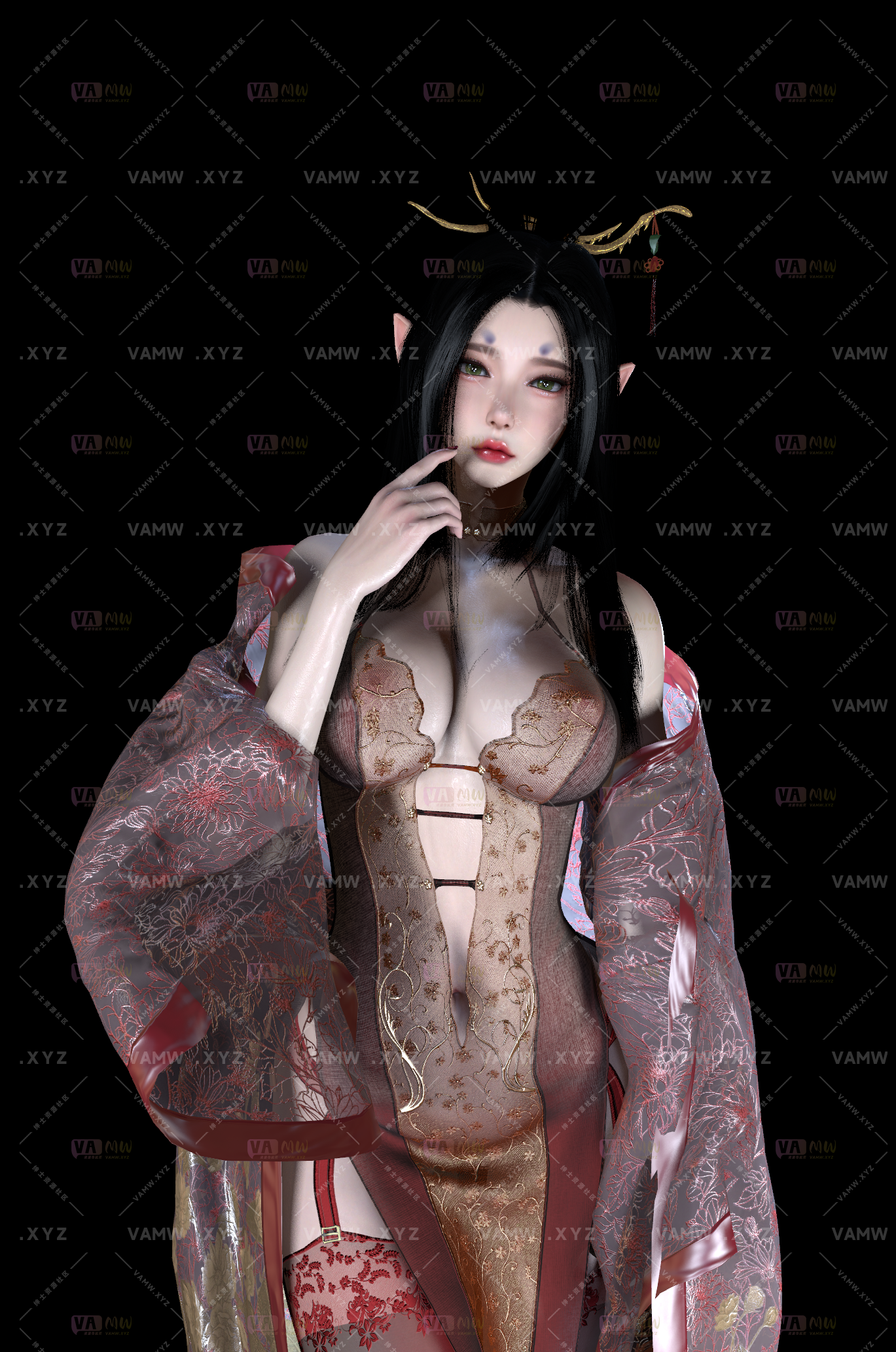 图片[3]-[VAM人物Looks]真实女友游戏 mofeng.heishenhuapingping_Fixed.1.var 黑神话悟空萍萍 - VAM资源-VAM资源