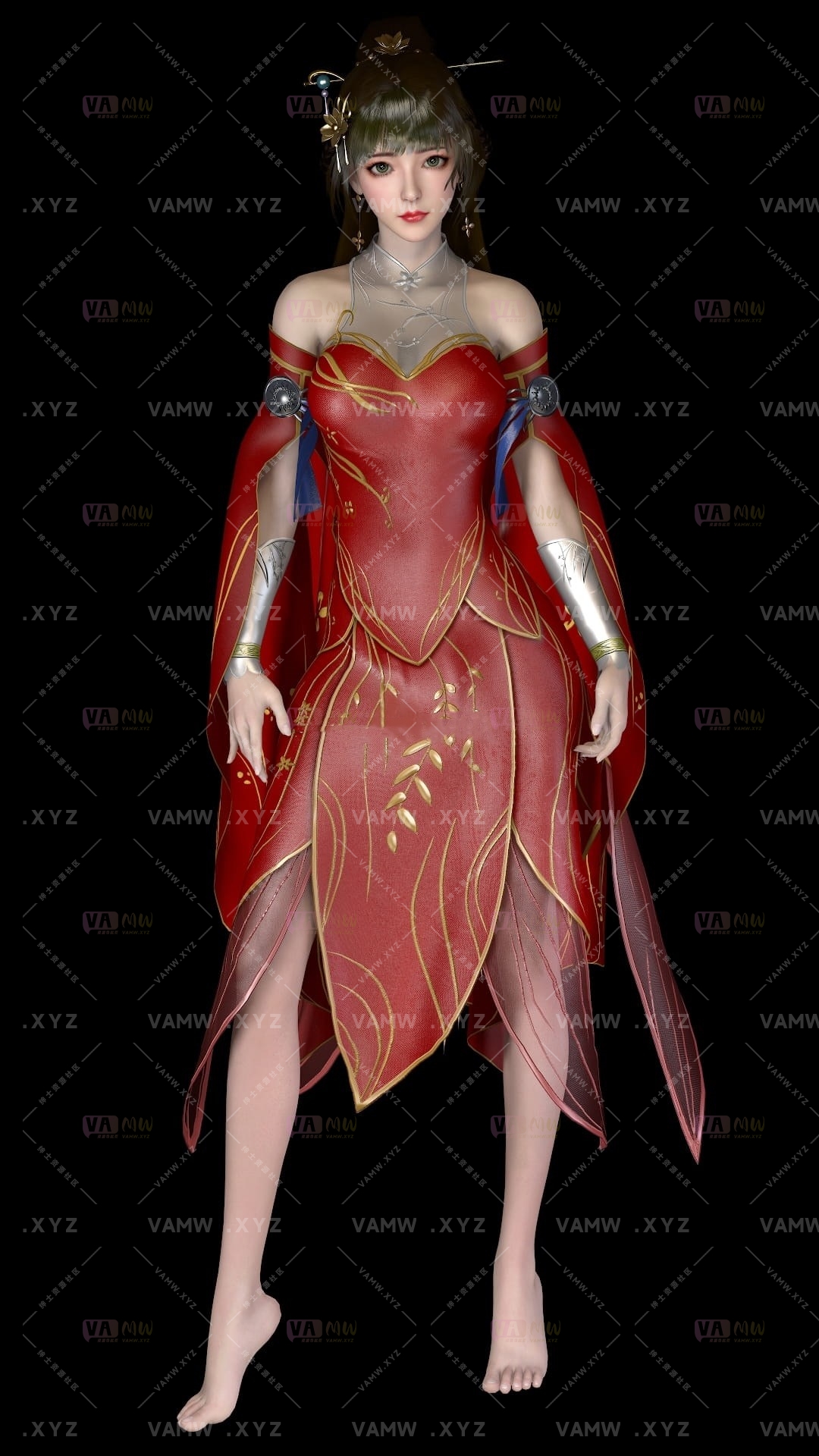 图片[2]-[VAM人物Looks]真实女友游戏 Archer.XiaHouSi.1.var - VAM资源-VAM资源