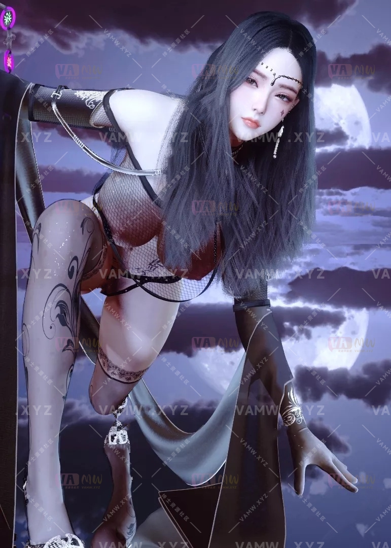 [VAM人物Looks]真实女友游戏 SS.露娜Luna.1-VAM资源