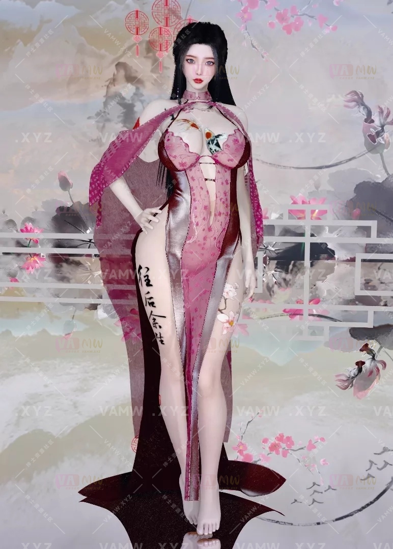 [VAM人物Looks]真实女友游戏 Shaob.Yusheng_Chinas_Flower.1.var-VAM资源