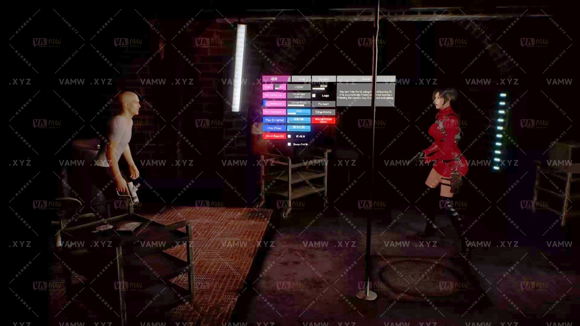 [VAM场景scene]真实女友游戏 Feel.ResidentEvil-BossBattle.4.var-VAM资源