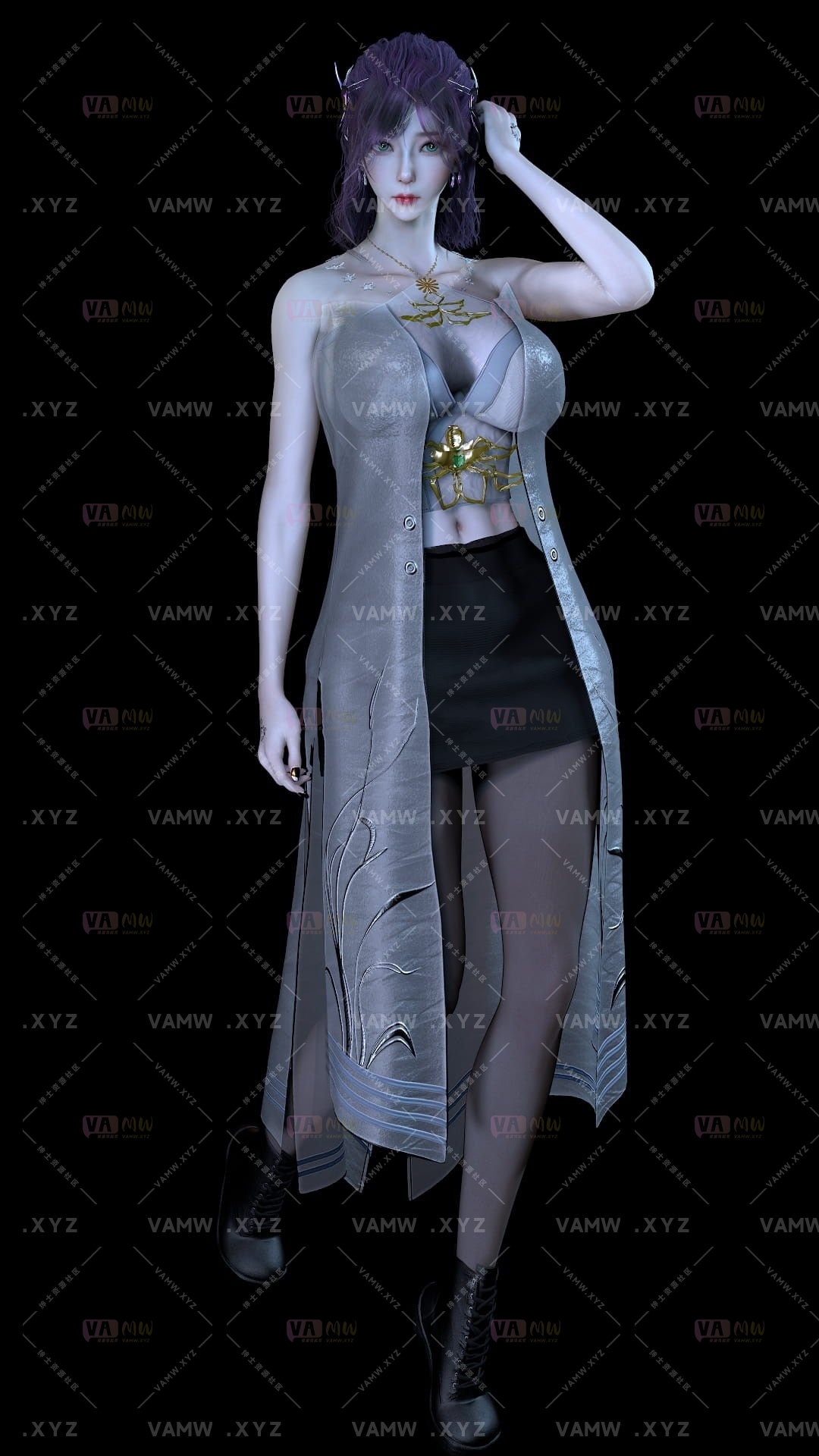 [VAM人物Looks]真实女友游戏 moyi.古卿璃.1.var-VAM资源
