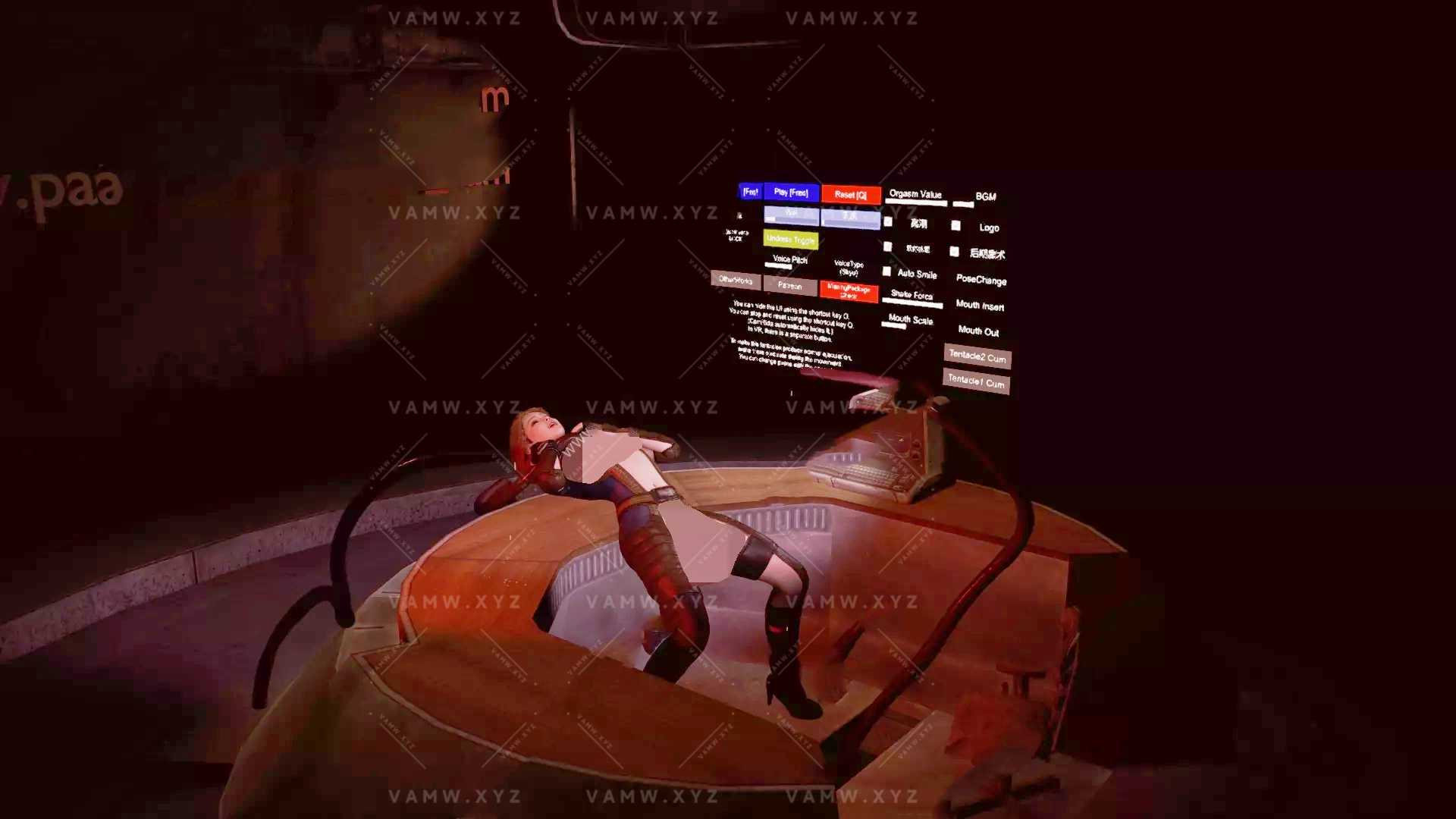 [VAM场景scene]真实女友游戏 Feel.VaultTentacles.4.var-VAM资源