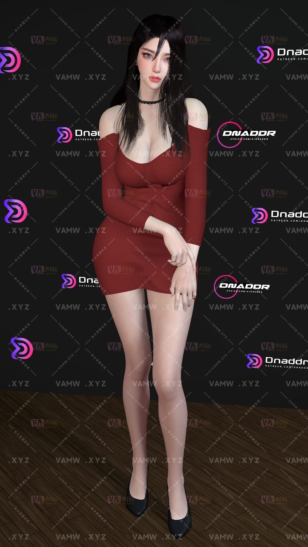 [VAM人物Looks]真实女友游戏 Dnaddr.Xun_v2_P_24_9_20.1.var-VAM资源