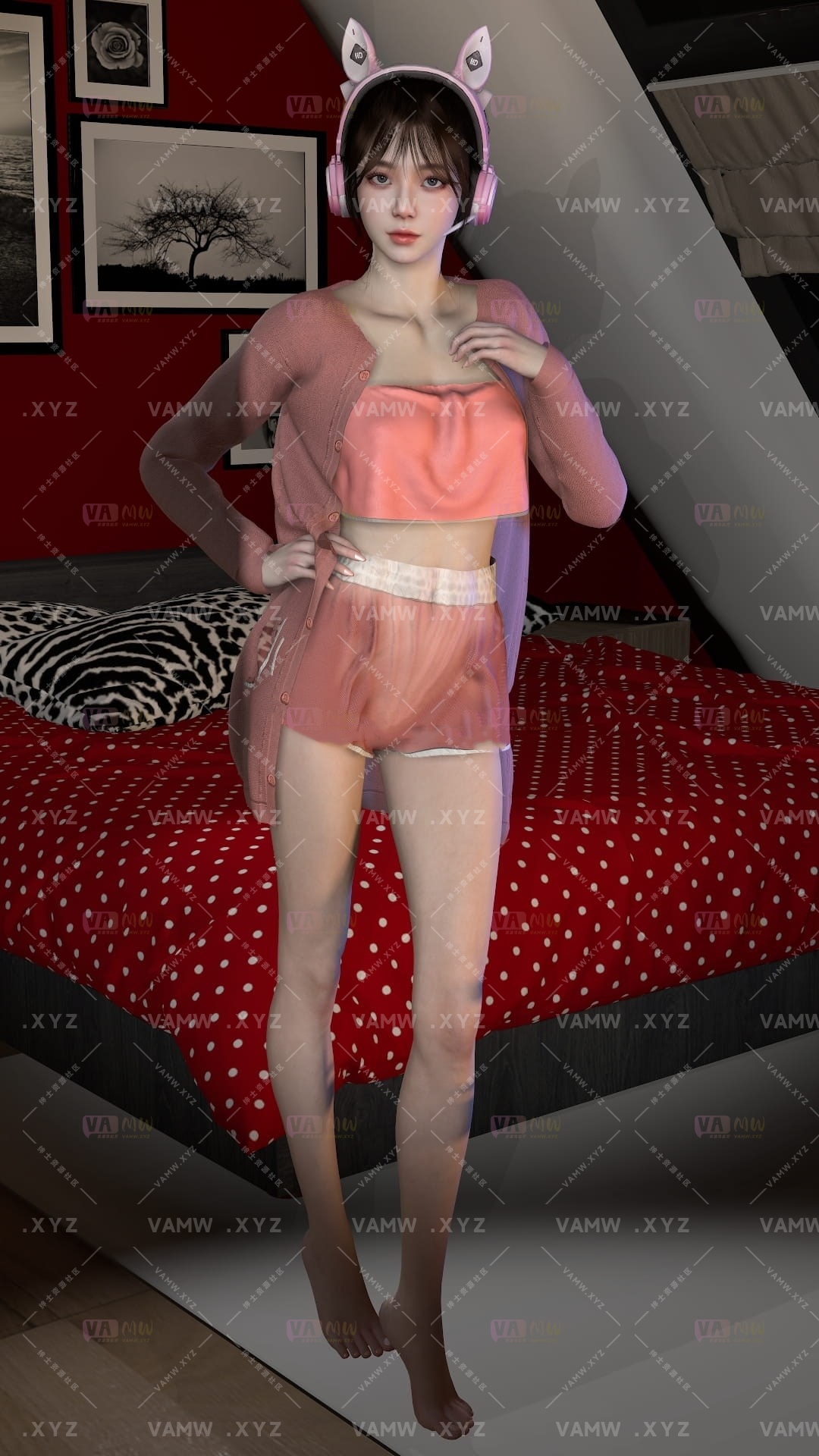 [VAM人物Looks]真实女友游戏 hdzjoy.玲.2.var-VAM资源