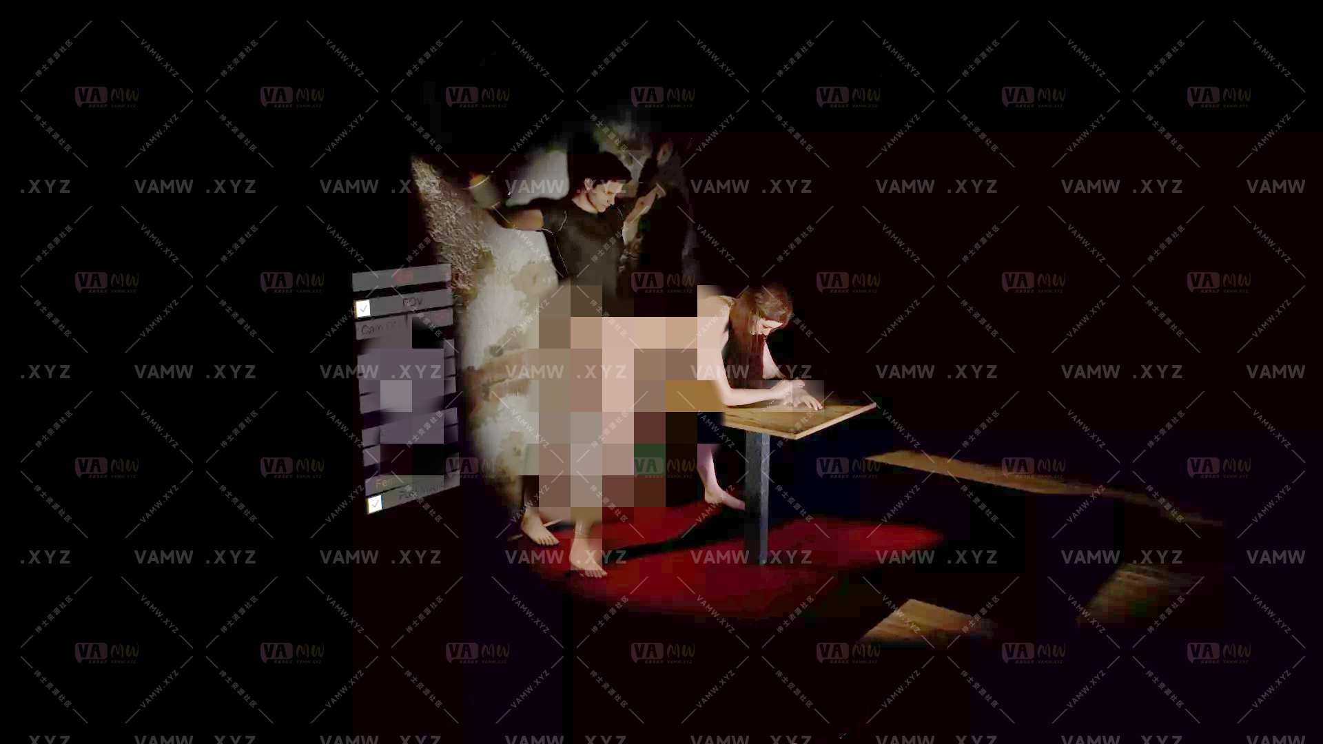 [VAM场景scene]真实女友游戏 C&G-STUDIO.QD-Wall_Grinding.1.var-VAM资源