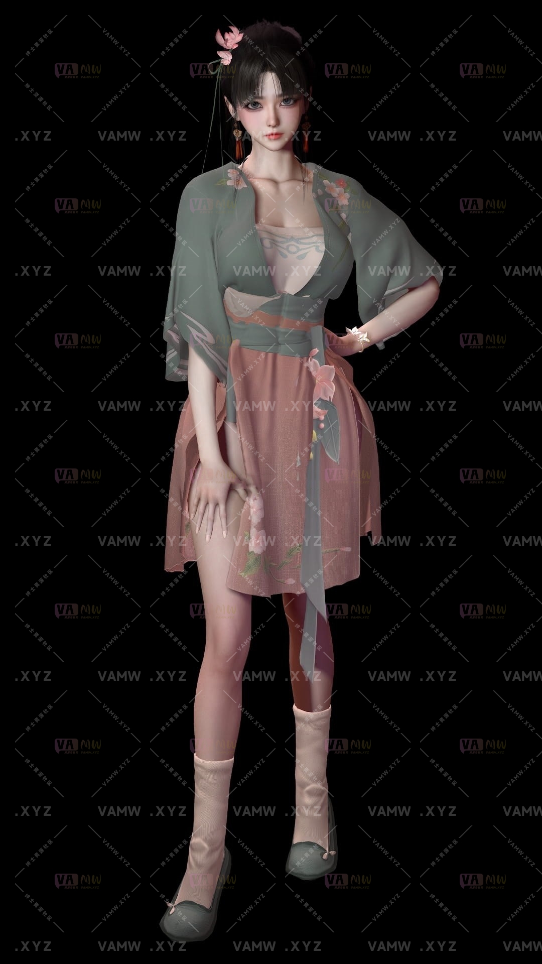 [VAM人物Looks]真实女友游戏 levtian.赵灵儿v3.1.var-VAM资源