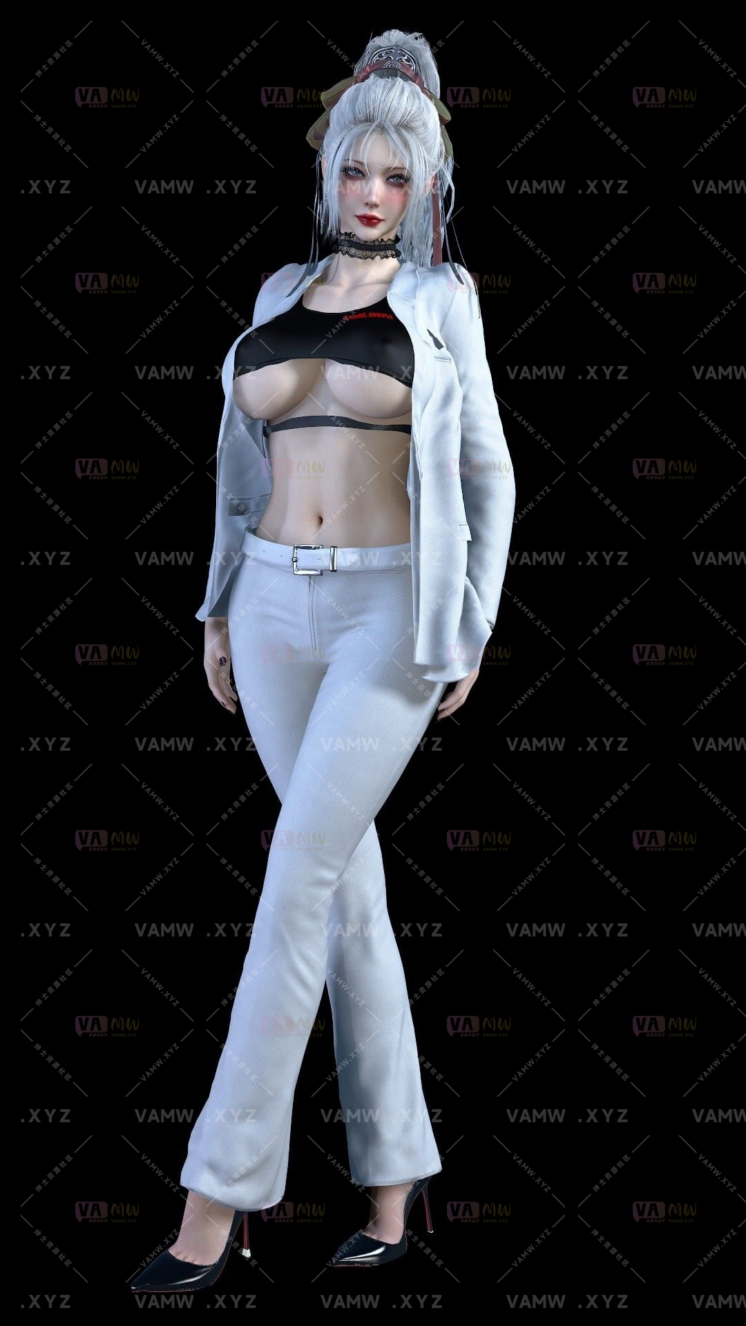 [VAM人物Looks]真实女友游戏 TSX.白蔷薇.2.var-VAM资源