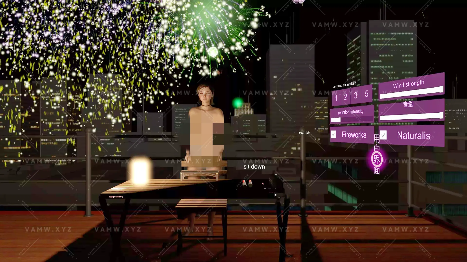[VAM场景scene]真实女友游戏 PrimeMocap.Fireworks.1.var-VAM资源