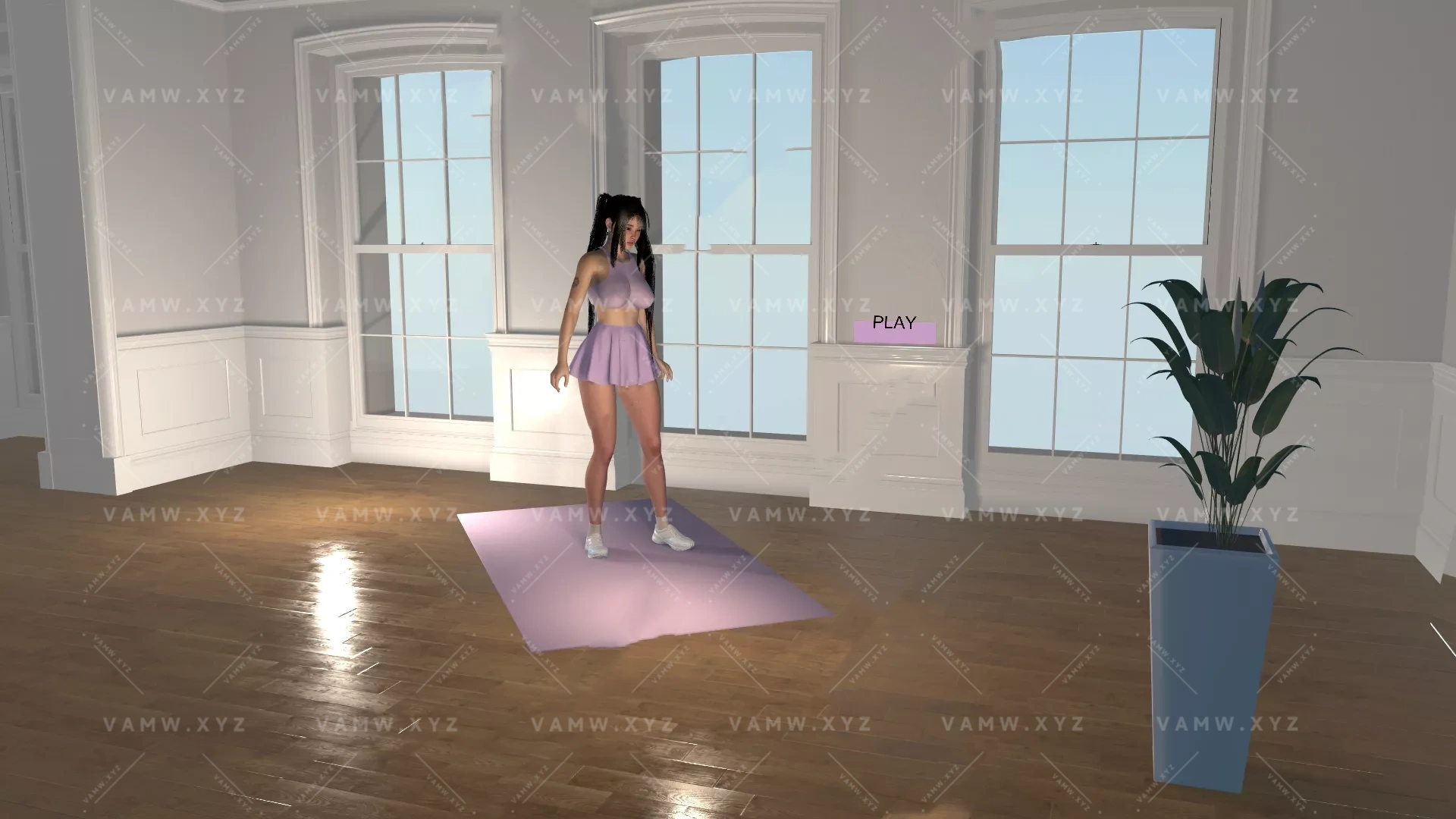 [VAM场景scene]真实女友游戏 KittyMocap.KM443_Booty_Workout_.1.var-VAM资源