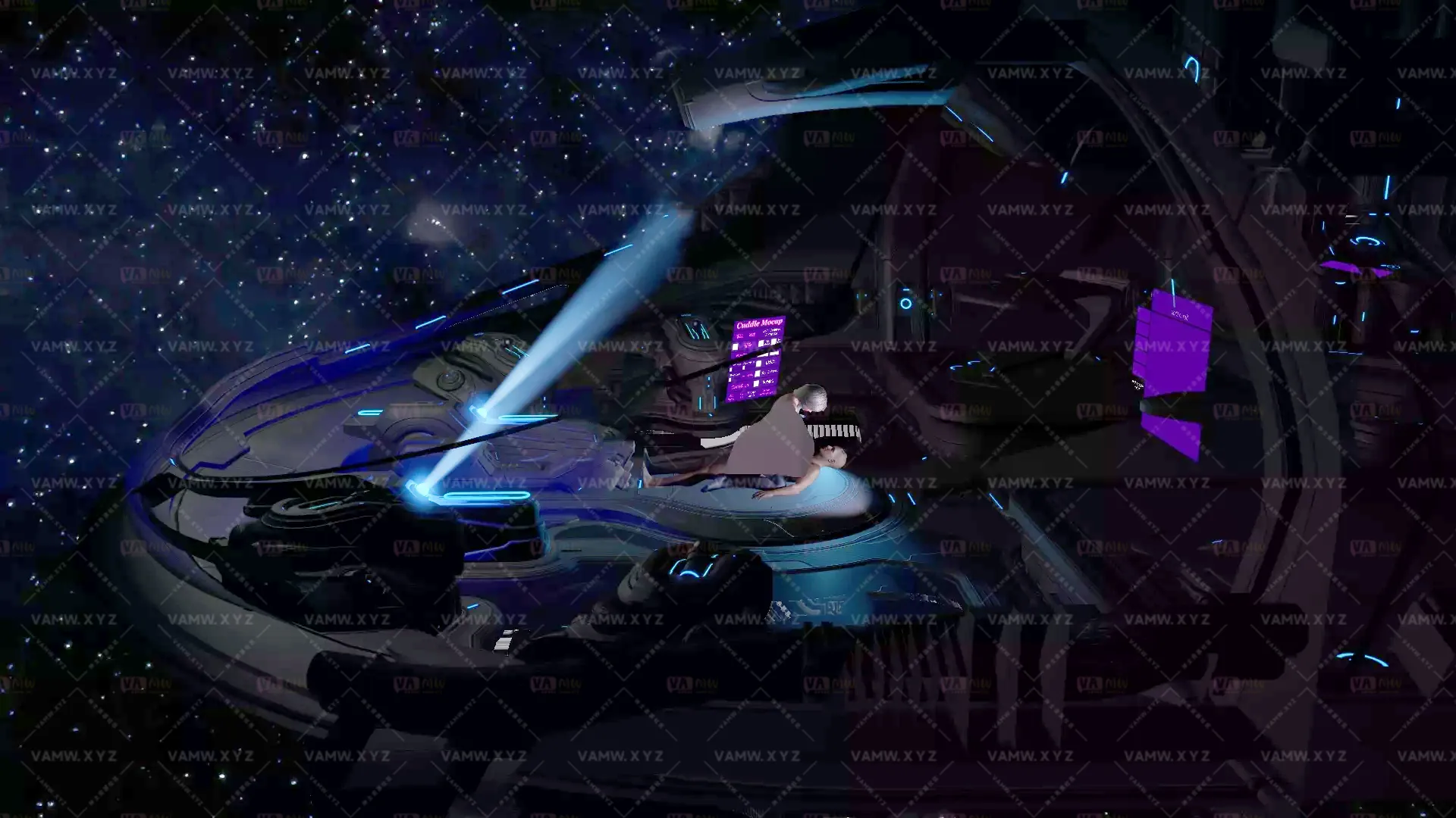 [VAM场景scene]真实女友游戏 CuddleMocap.036-Sex-In-Orbit.3.var-VAM资源