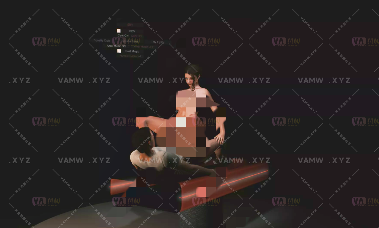 [VAM场景scene]真实女友游戏 C&G-STUDIO.QD-LustyTableSquat.1-VAM资源