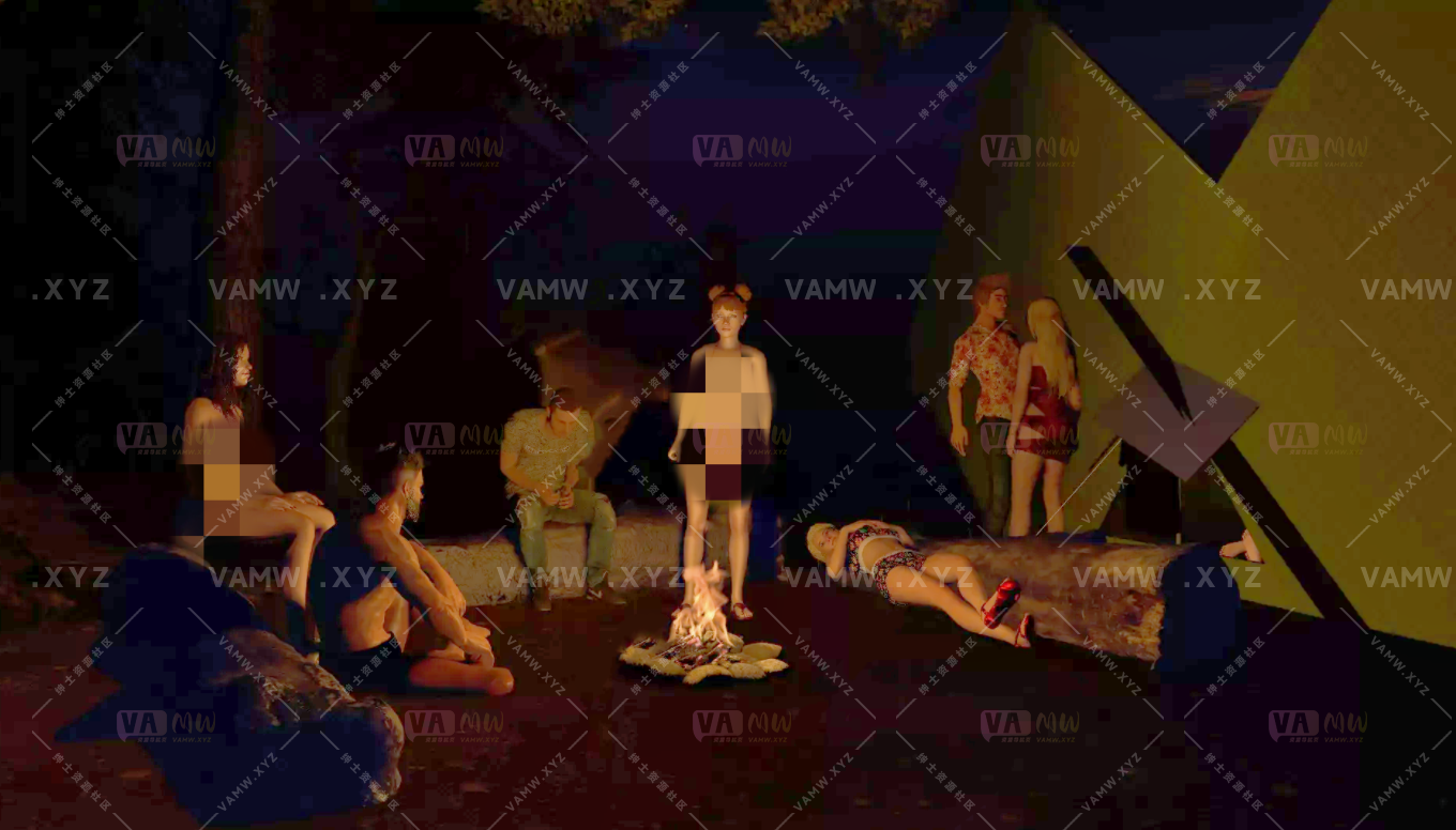 [VAM场景scene]真实女友游戏 VAMFantasy.in_the_tent.3-VAM资源