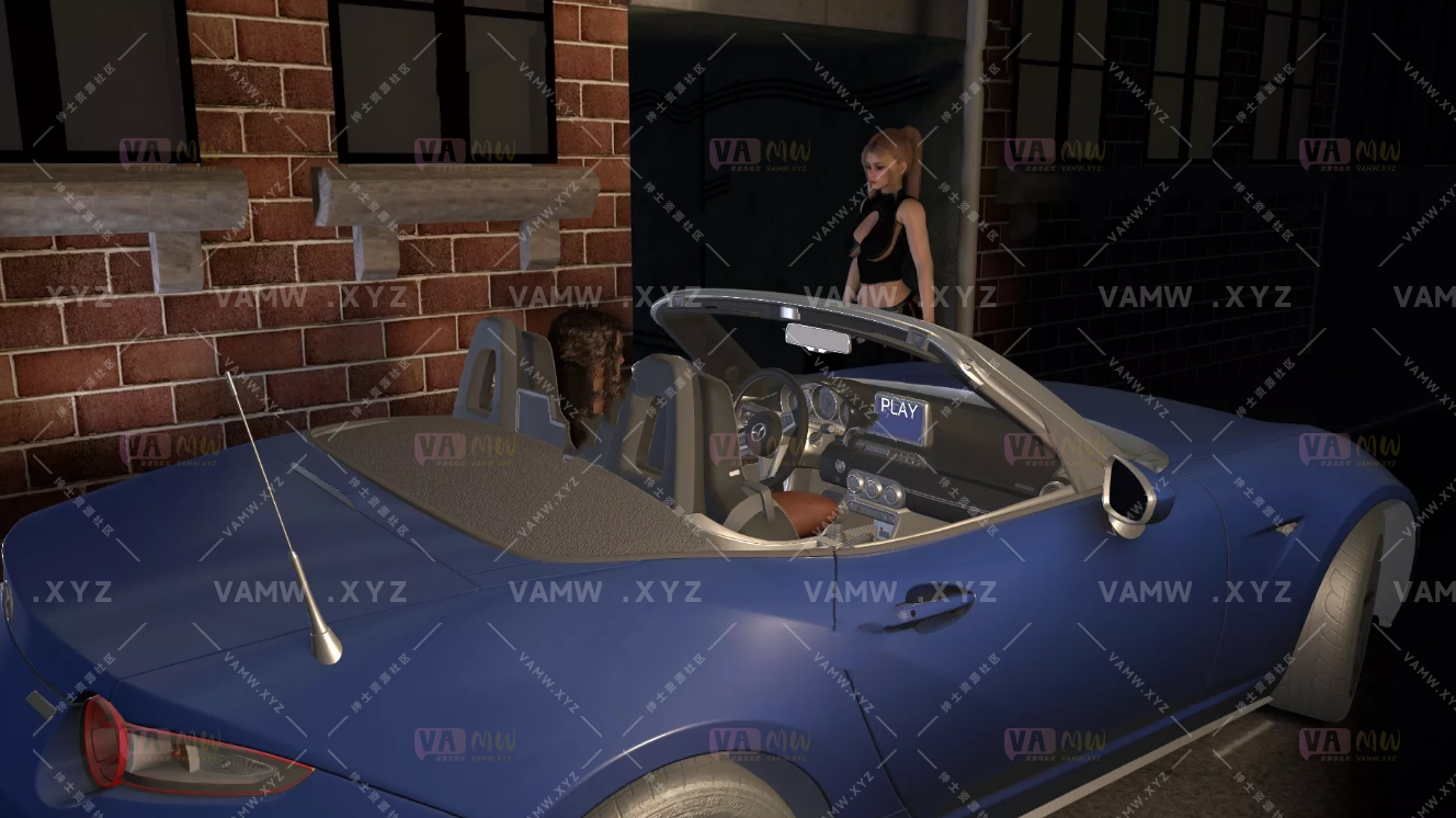 [VAM场景scene]真实女友游戏 KittyMocap.KM441_Dick_Flash_in_the_car.1.var-VAM资源