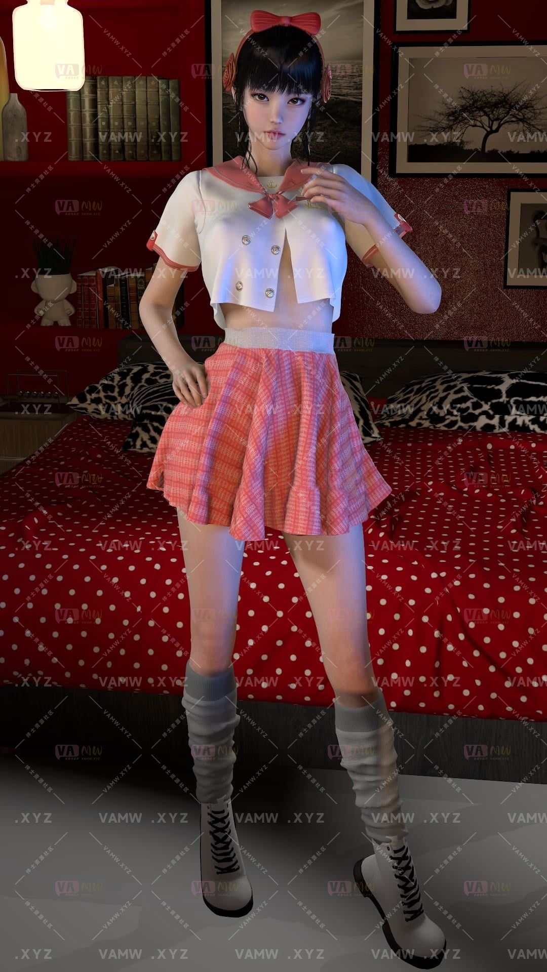 [VAM人物Looks]真实女友游戏 hdzjoy.小可.2.var-VAM资源