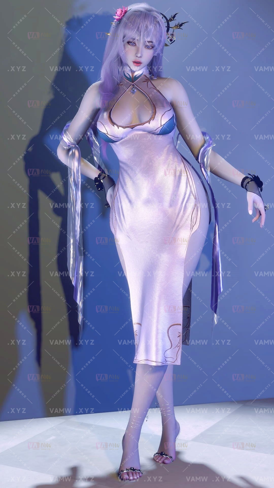 [VAM人物Looks]真实女友游戏 qiaqia.紫雪姬.1.var-VAM资源