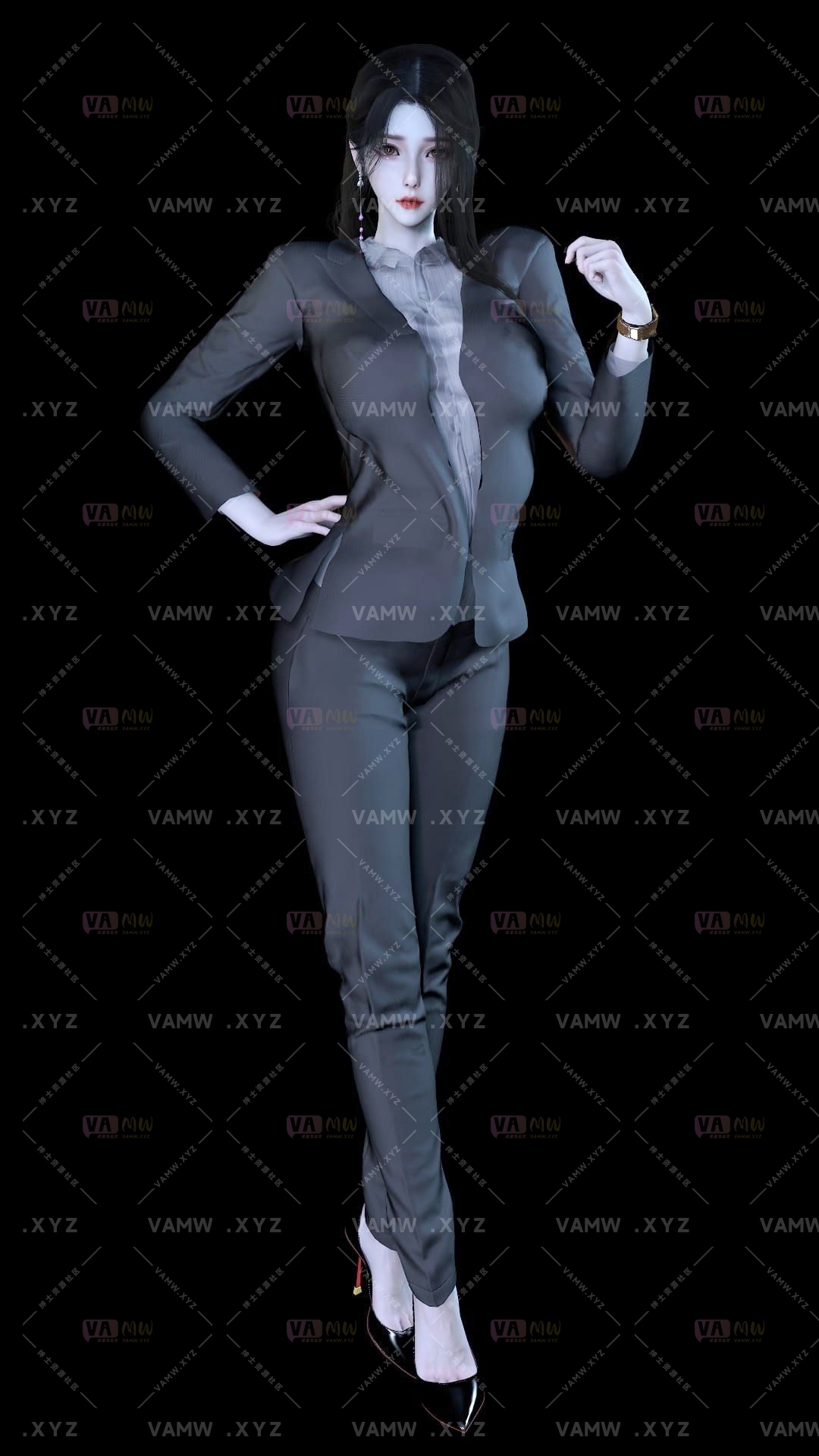 [VAM人物Looks]真实女友游戏 moyi.允儿.1.var-VAM资源