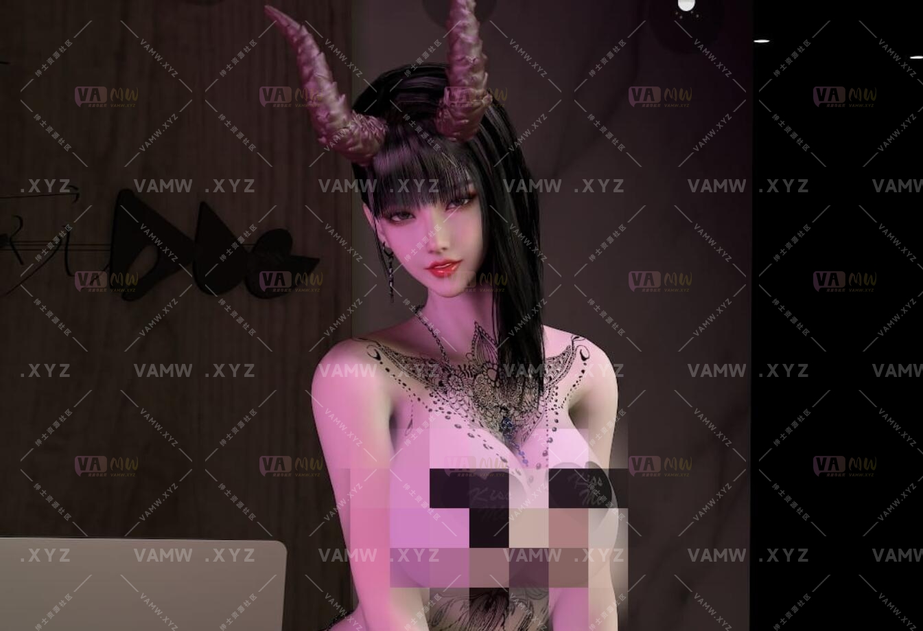 [VAM人物Looks]真实女友游戏 lengdi.恶魔姐姐.1.var-VAM资源