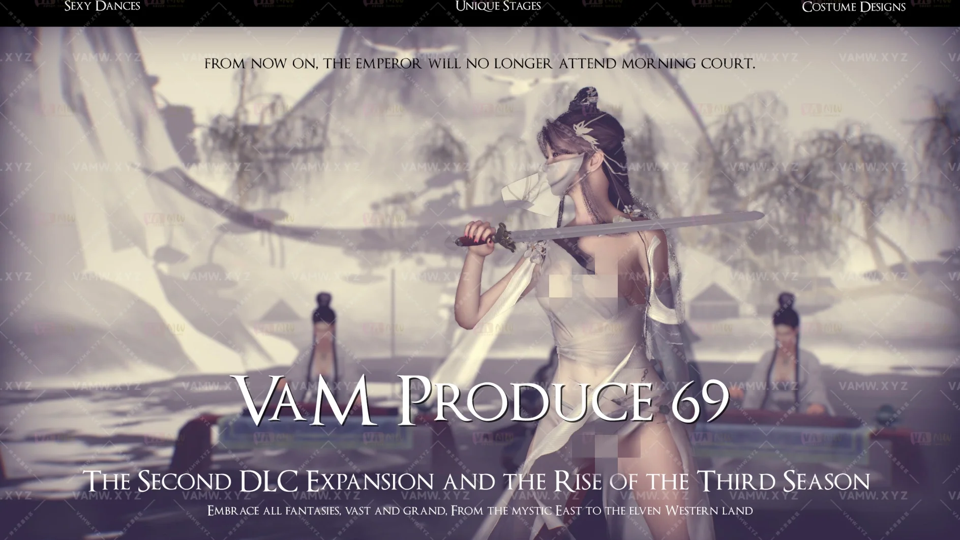【精】舞蹈【更新】VaM Produce 69 第二个 DLC 扩展包和第三季升级-VAM资源
