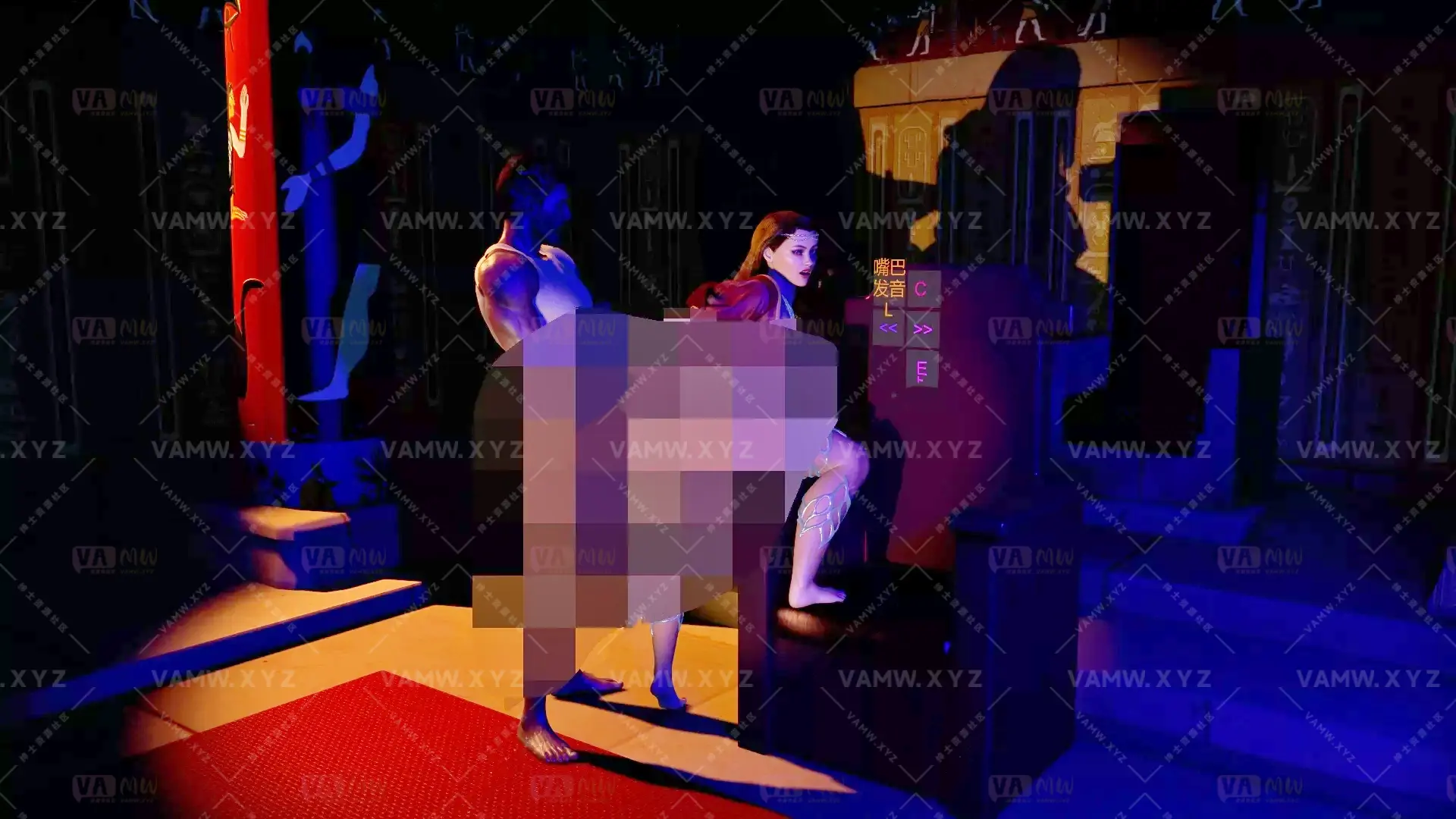 [VAM场景scene]真实女友游戏 Damarmau.Lilys_Throne.4.var-VAM资源