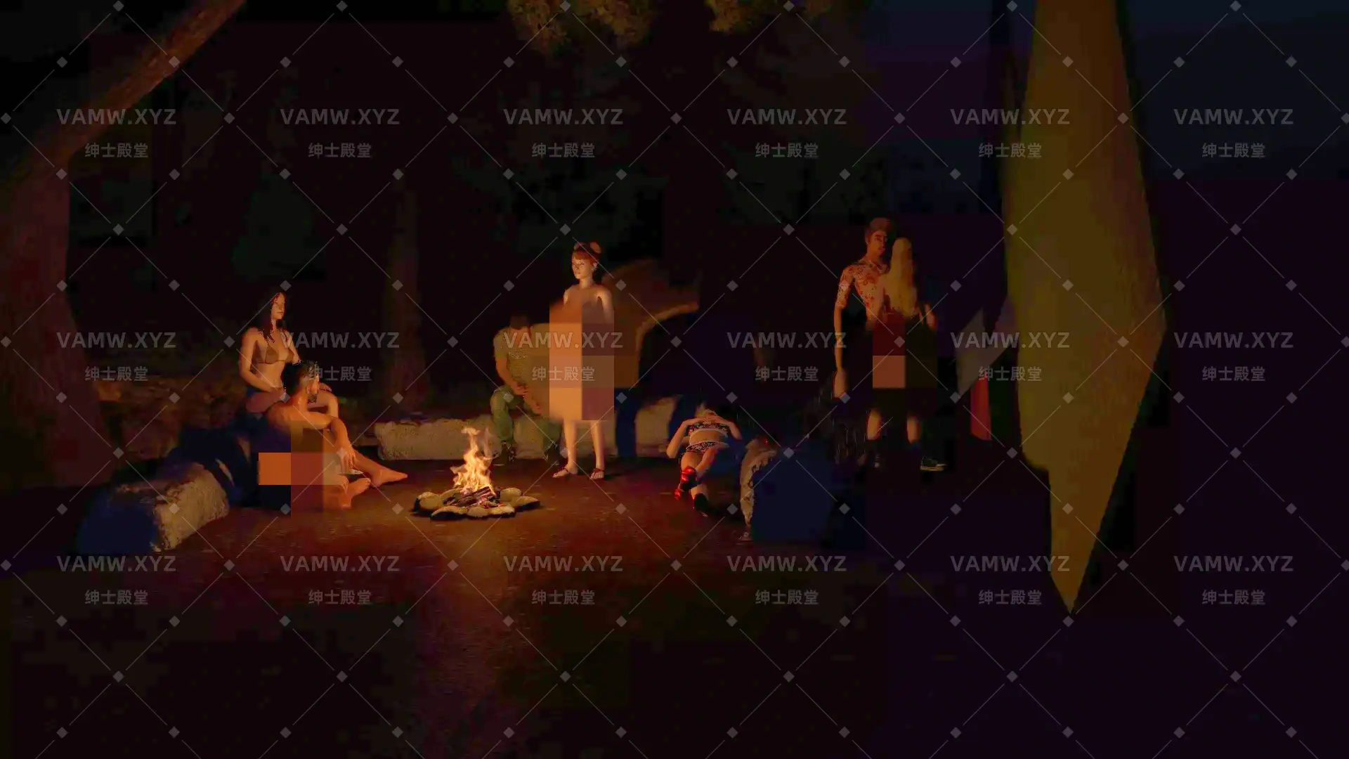 [VAM场景scene]真实女友游戏 VAMFantasy.In_the_Tent_(Extended).9.var-VAM资源