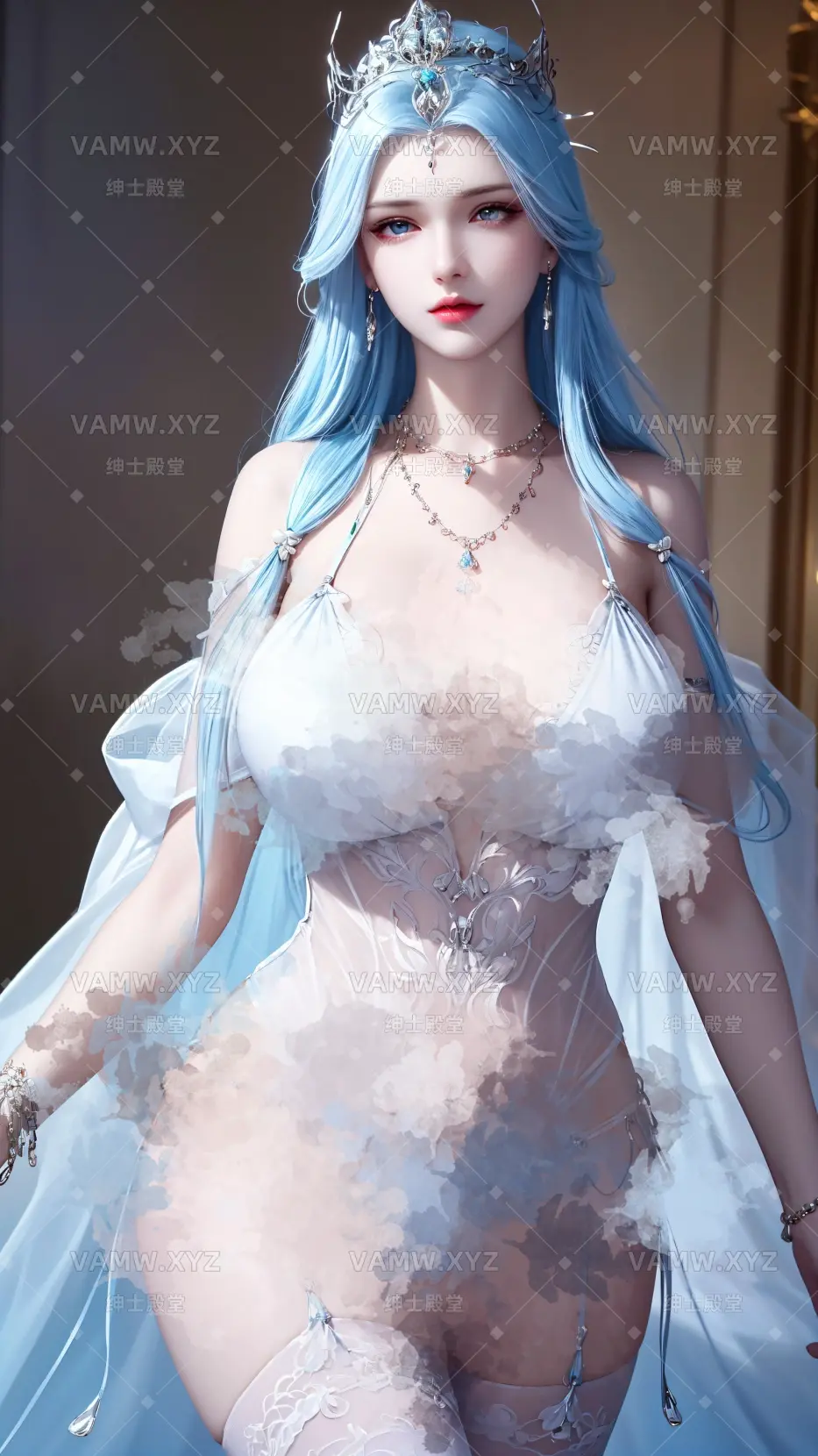 [AI绘图AIpainting]波塞西紫色水月 HD106P+100 MB ai20241111114815013-VAM资源