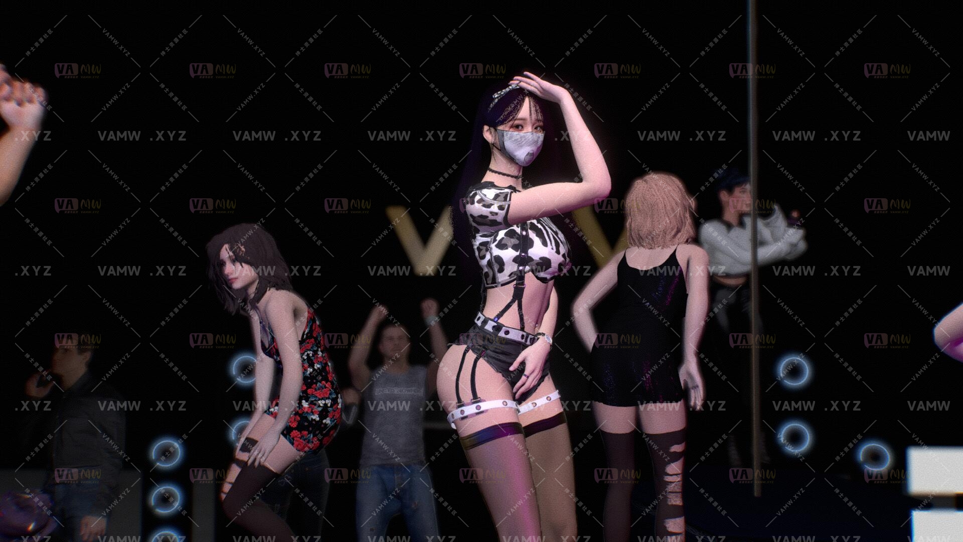 [VAM场景scene]真实女友游戏 taydenhoxe.oxe4修正版.1.var-VAM资源