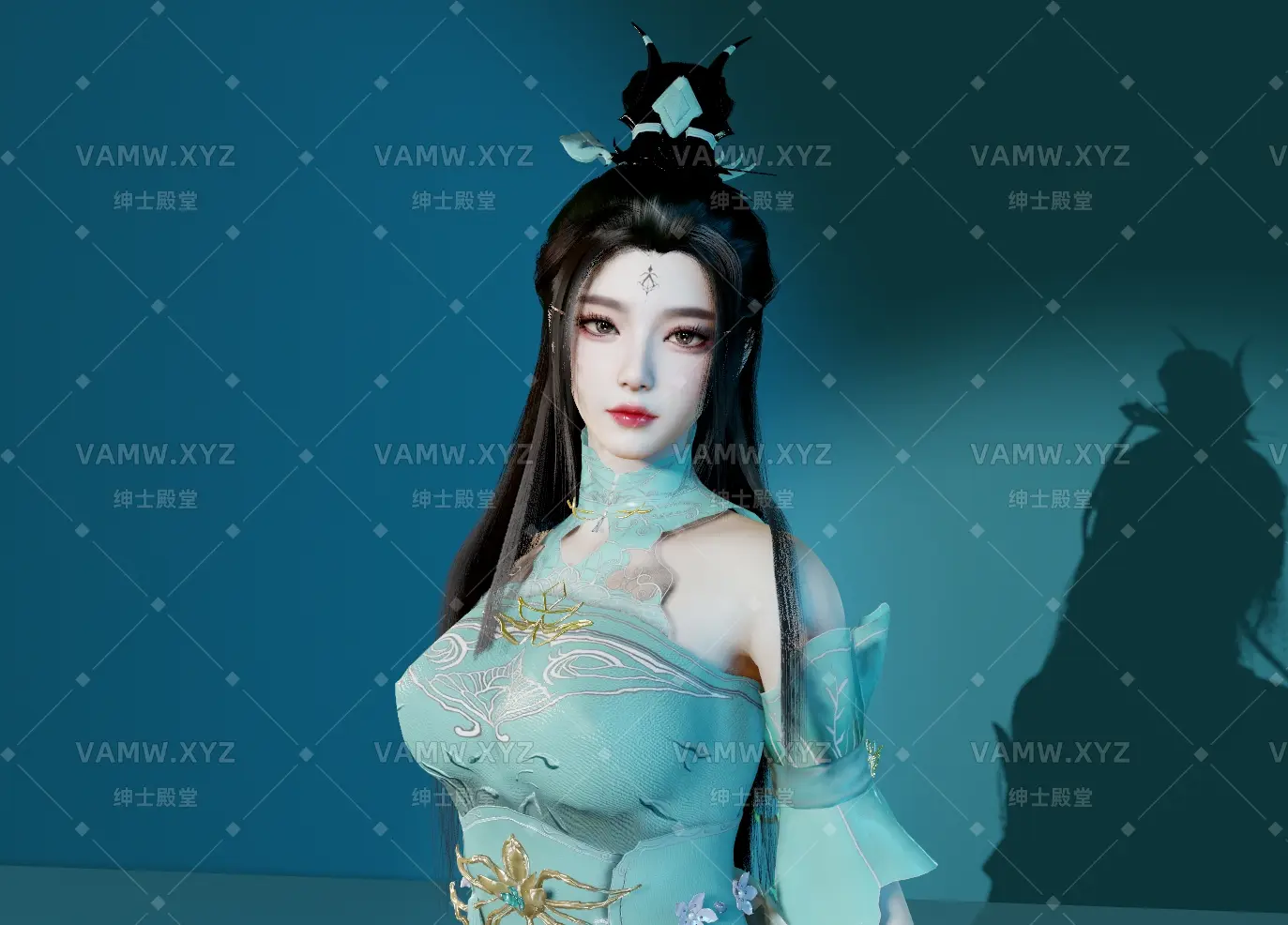 [VAM人物Looks]真实女友游戏 古风美女 未知.萧薰儿.1.var-VAM资源