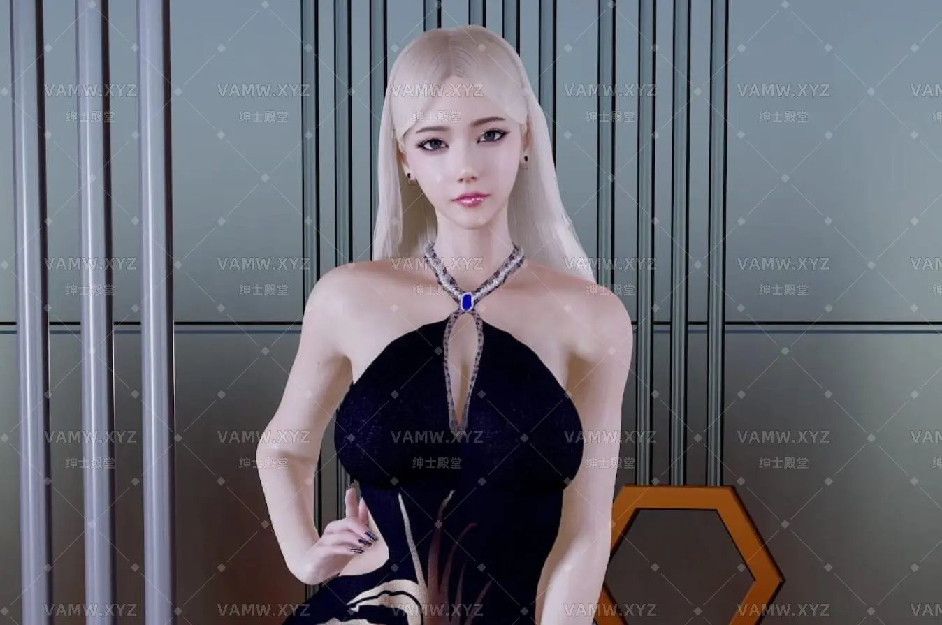 [VAM人物Looks]真实女友游戏 lv.qiqi.1.var-VAM资源